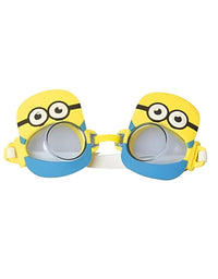 Minions Designed Adjustable Swim Goggles For Kids
