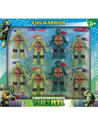 Unique Warriors With Swords Pretend Play Toy Set For Kids - Pack Of 8
