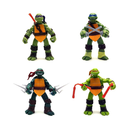 Unique Warriors With Swords Pretend Play Toy Set For Kids - Pack Of 4