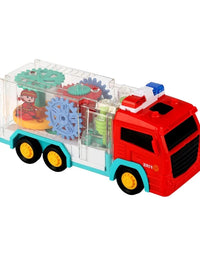 Fire Gear Truck With Light And Music Toy For Kids
