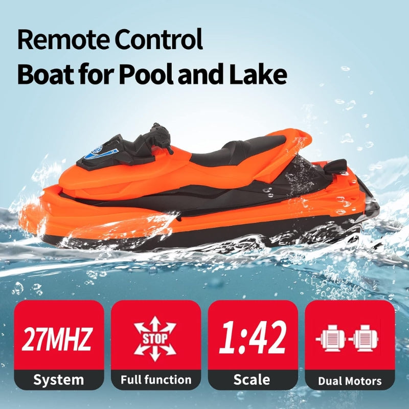 Remote Control Waterproof Boat Toy For Kids