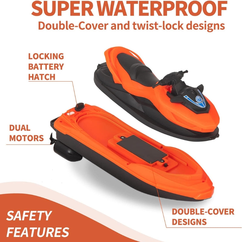 Remote Control Waterproof Boat Toy For Kids