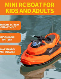 Remote Control Waterproof Boat Toy For Kids
