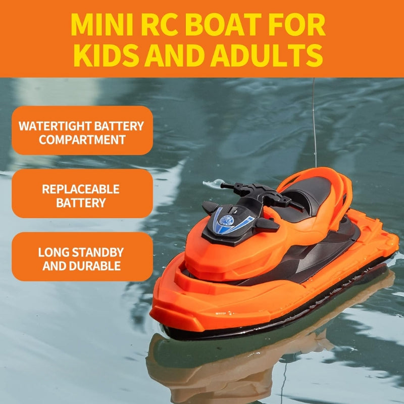 Remote Control Waterproof Boat Toy For Kids