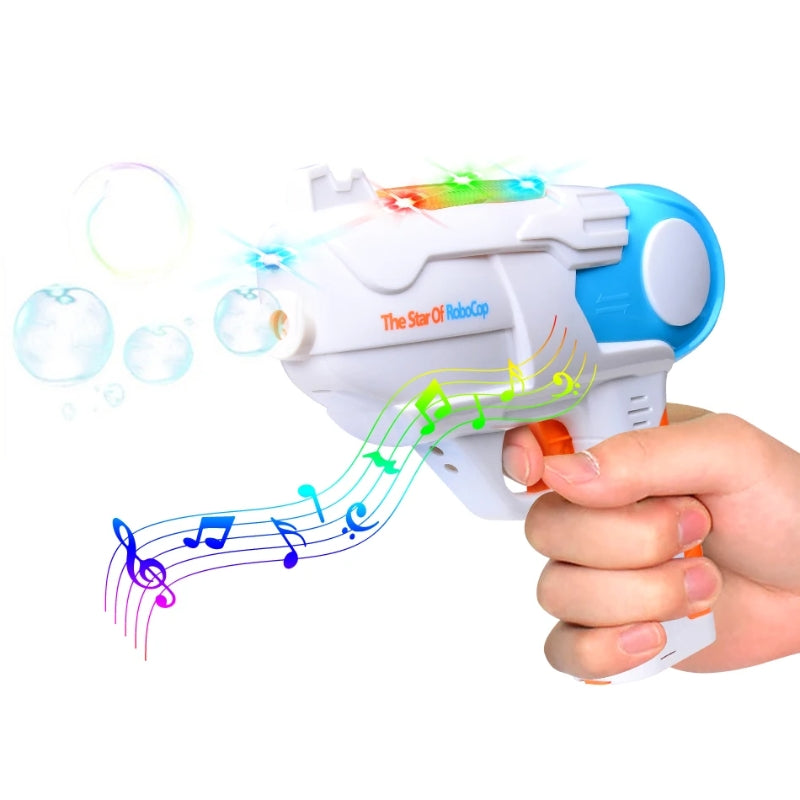 Cool Bubble Gun Toy With Light And Music For Kids