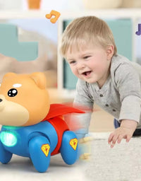 Super Walking Dog Toy With Light And Music For Kids
