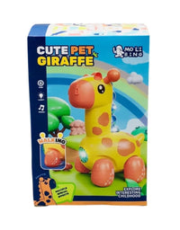 Cute Giraffe Toy With Light And Music For Kids
