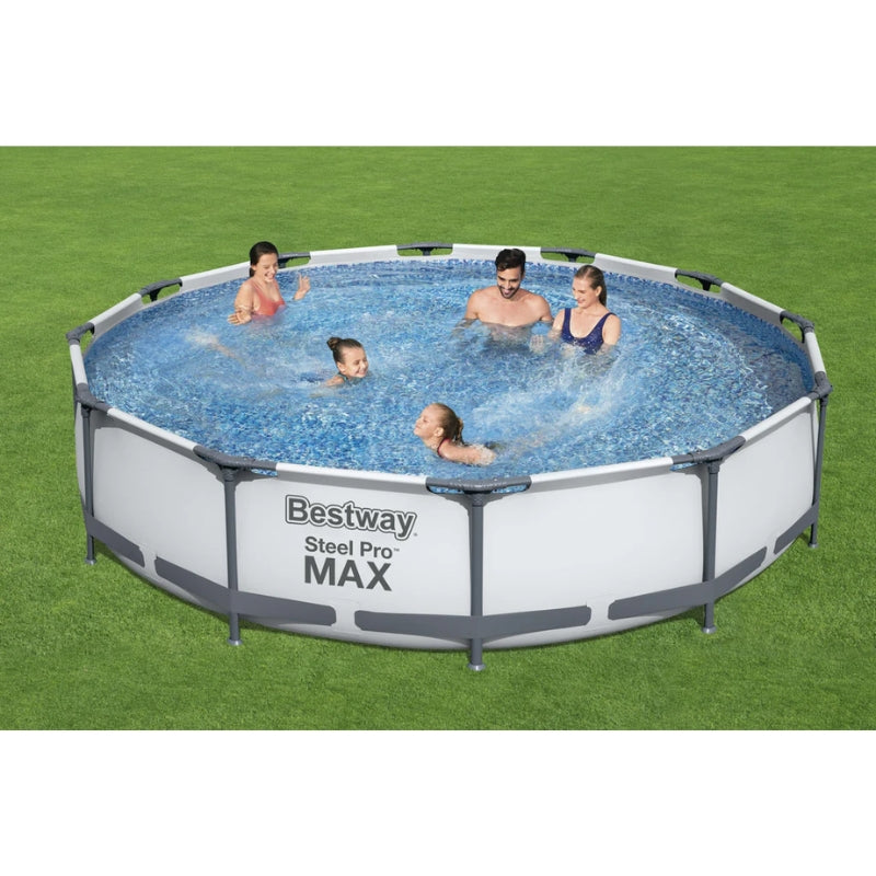 Bestway - Steel Pro Max Swimming Pool With Filter (12'x30") (56416)