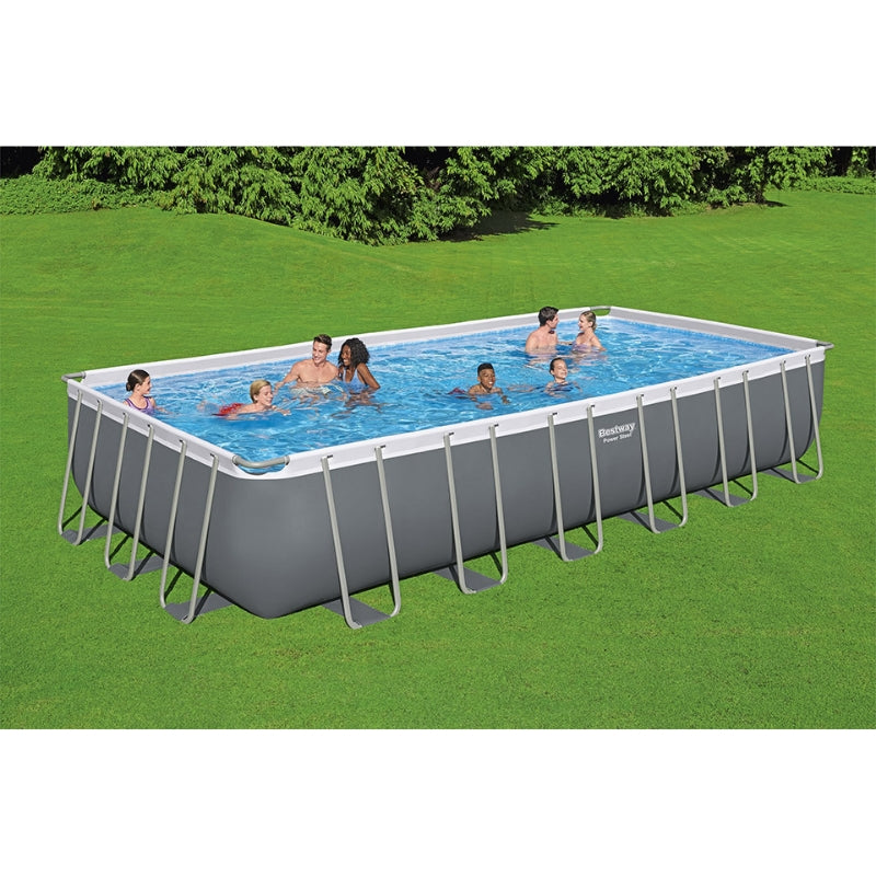 Bestway - Power Steel Portable Swimming Pool (24'x12'x52") (56474)