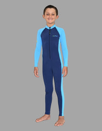 Full Sleeves Zipper Swimwear For kids
