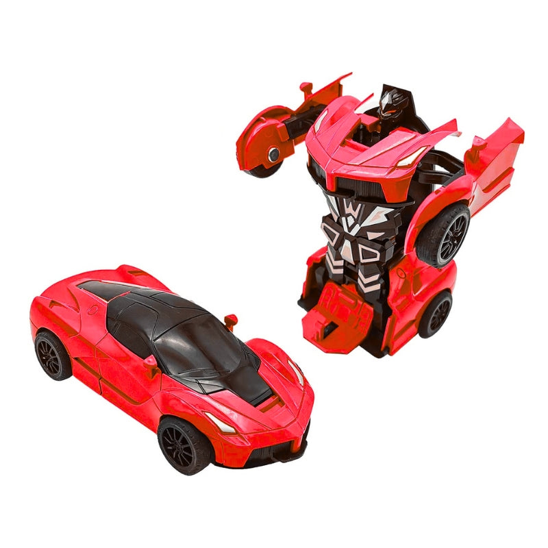 Ferrari Transform Herald Friction Powered Robotic Car Toy For Kids