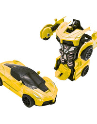 Ferrari Transform Herald Friction Powered Robotic Car Toy For Kids
