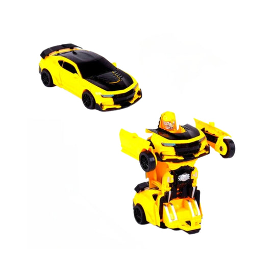 Camaro Transform Herald Friction Powered Robotic Car Toy For Kids