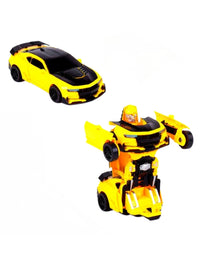 Camaro Transform Herald Friction Powered Robotic Car Toy For Kids
