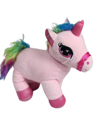 Cute Stuffed Pink Unicorn 16Cm Premium Pre-Loved
