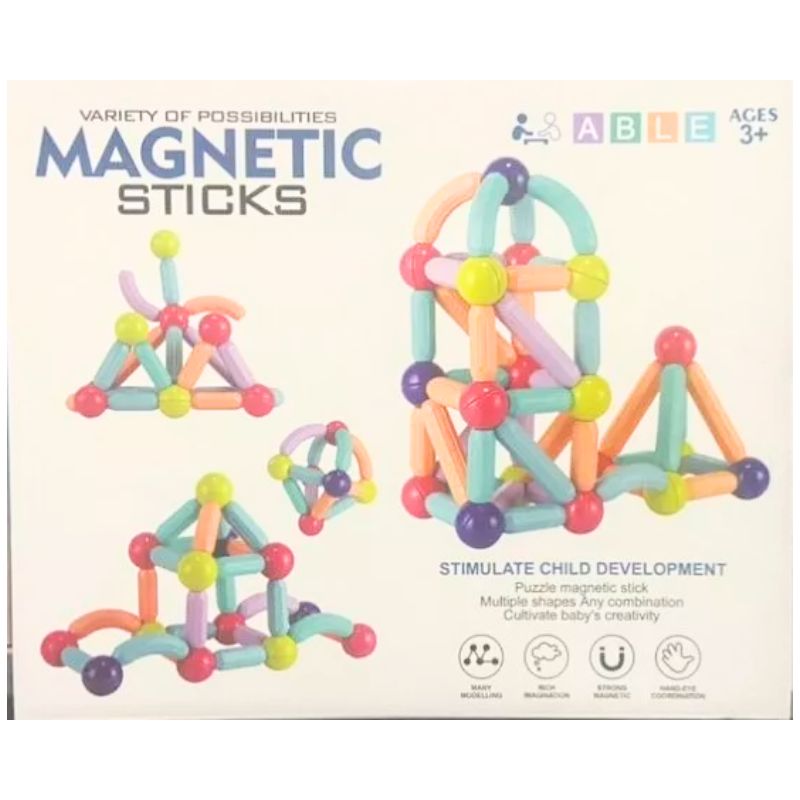 Magnetic Sticks Building Set – Endless Creativity for Kids