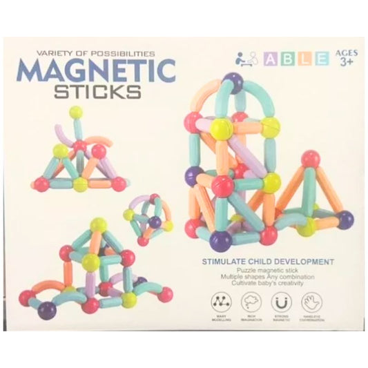 Magnetic Sticks Building Set – Endless Creativity for Kids