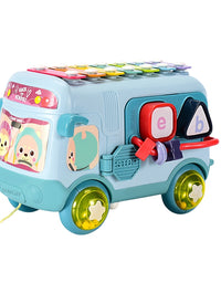 Multifunction School Bus Toy For Kids
