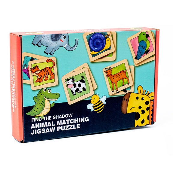 Animal Texture Matching Puzzle – Fun Sensory Learning Game