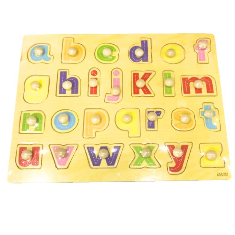 ABC Wooden Small Alphabet Line Puzzle – Fun Learning for Kids