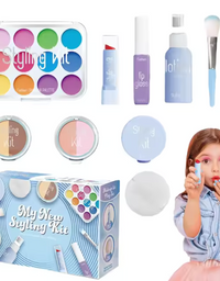 Styling Makeup Playset Including 10-Piece Toy For Kids
