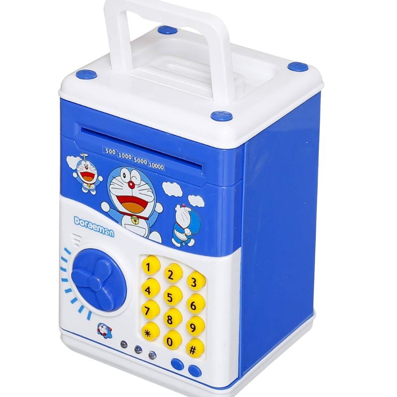 Money Bank Fun & Secure Coin Saving Box for Kids