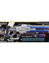 Overwatch NERF Soldier 76 Rival Blaster Fully Motorized Toy Gun
