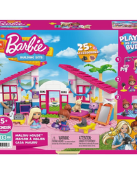 Mega Barbie Malibu House Playset For Kids (303 pcs)
