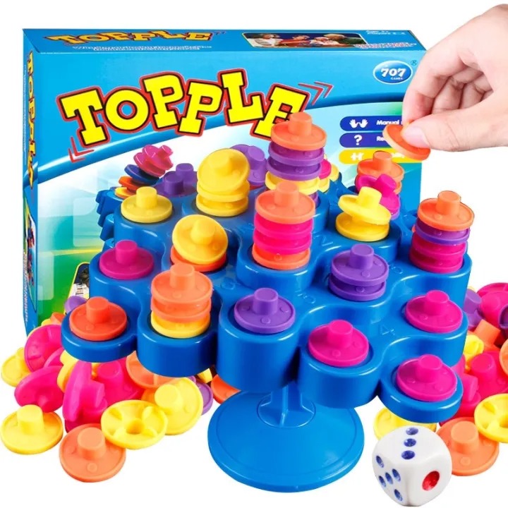 Topple Balance Game – Exciting Stacking & Tipping Fun