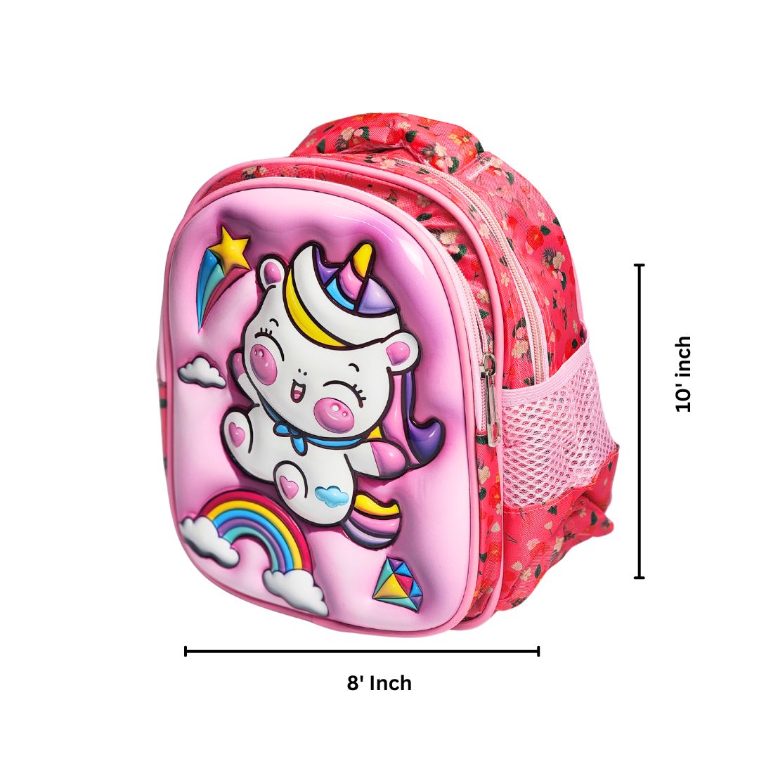 Unicorn Themed School Lunch Deal For Kids (Lunch Bag/Box & Bottle)