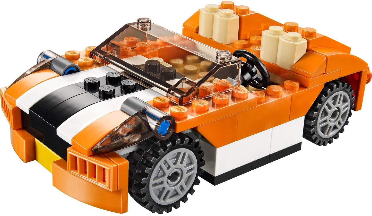 Decool Architect Creator 3 In 1 Car Brick Blocks Set Toy (119 pcs)