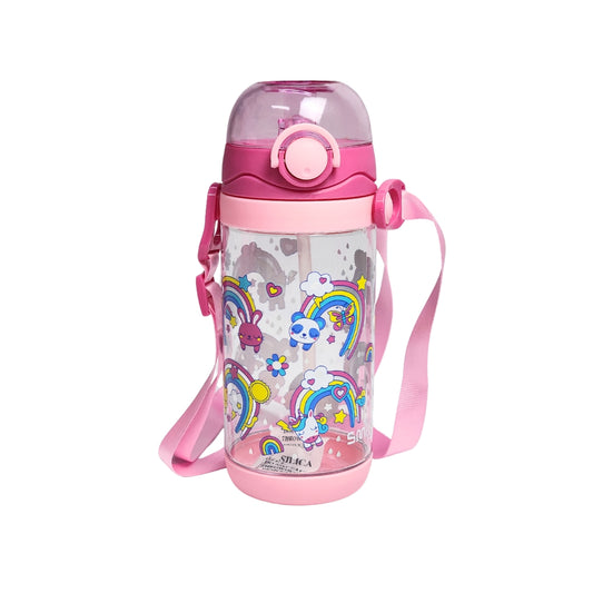 Unicorn Printed Water Bottle For Kids