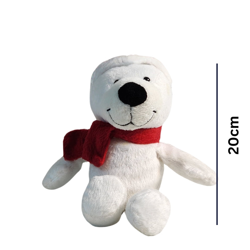 Cute and Extra Soft Polar Bear Stuff Toy 20cm Premium Pre-loved