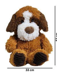 Cute Brown Dog  Lovely Teddy Bear Stuff Toy 53x33 Premium Pre-loved
