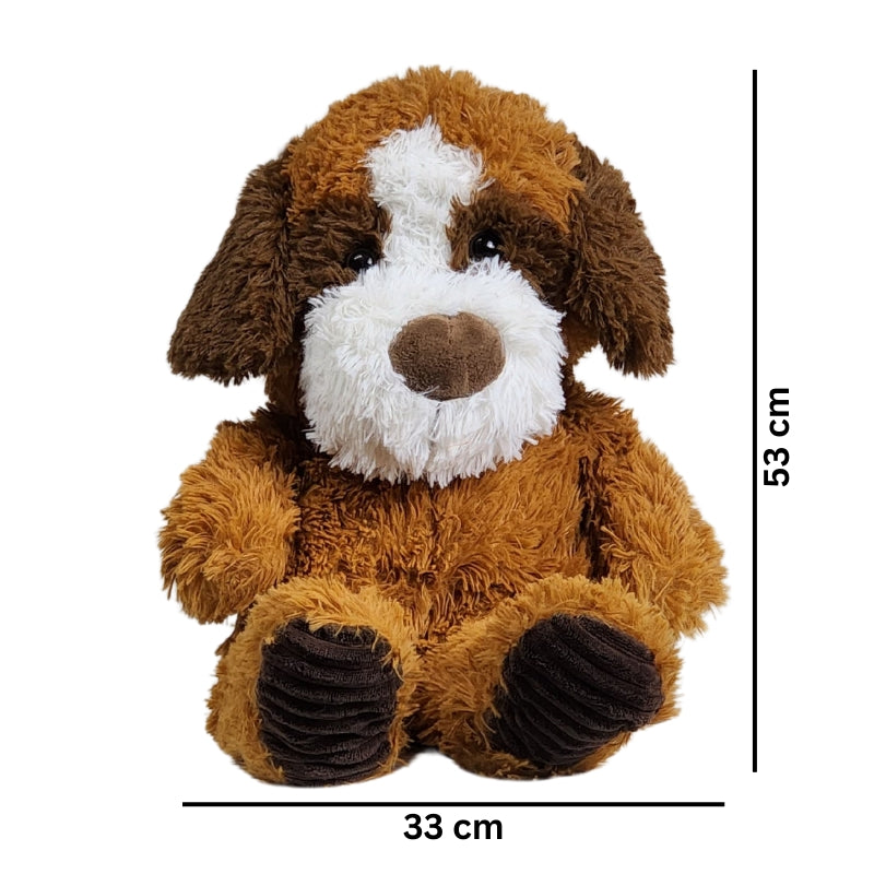 Cute Brown Dog  Lovely Teddy Bear Stuff Toy 53x33 Premium Pre-loved