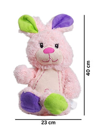 Cute Pink Rabbit  Lovely Teddy Bear Stuff Toy 40x23 Premium Pre-loved
