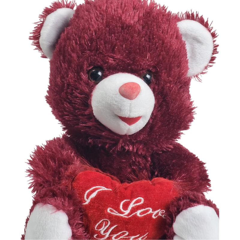 Red Cute Lovely Teddy Bear Stuff Toy 33x13 Premium Pre-loved