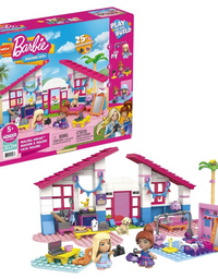 Mega Barbie Malibu House Playset For Kids (303 pcs)
