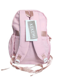 Hello KEKEMI Premium Quality School Bag Collage Backpack Pink 16 Inch (8559)
