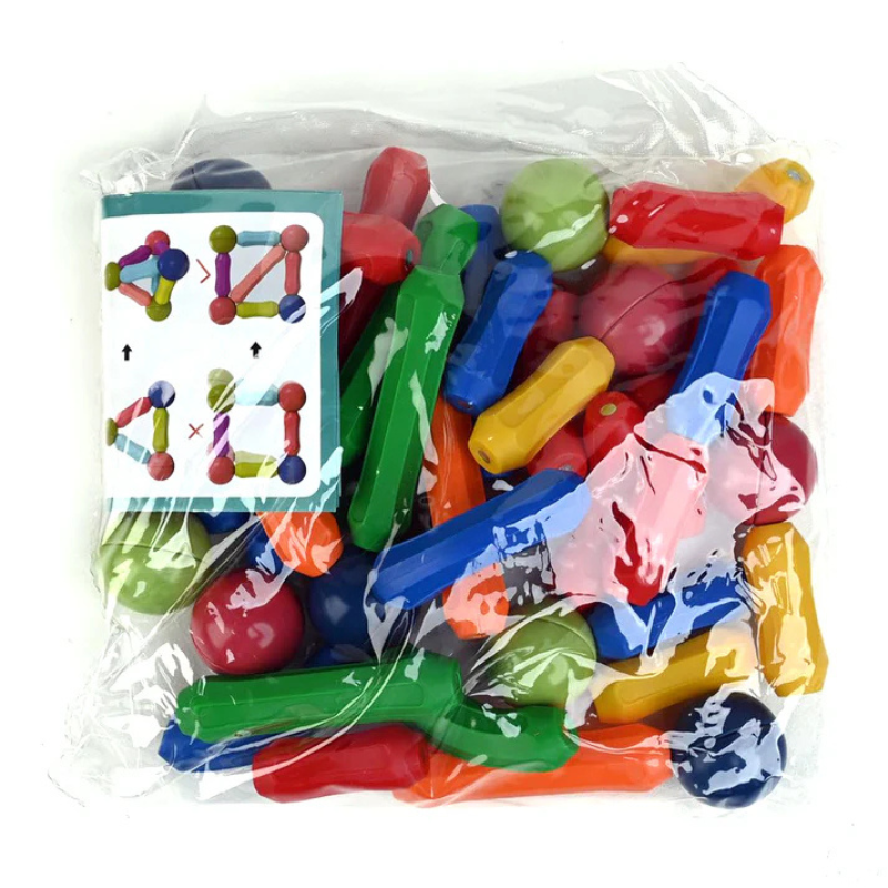 80 PC Magnetic Building Blocks Set