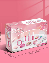 Styling Makeup Playset Including 10-Piece Toy For Kids
