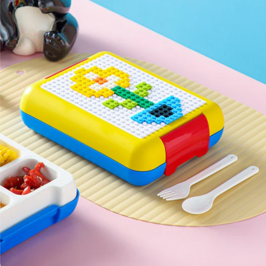 Blocks Design Lunch Box For Kids