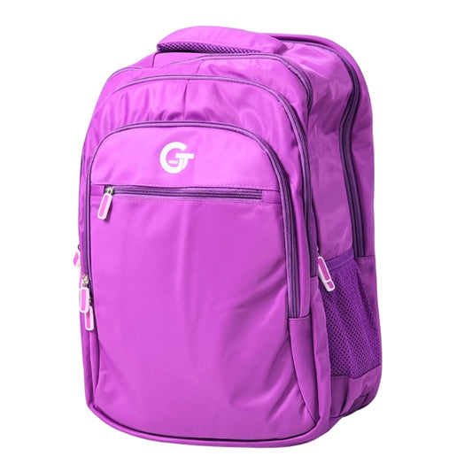 GT Decent School & College Backpack For Kids (6888) (Purple) (Deal)