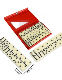 Domino Set Entertainment Puzzle Fun Game (4.5cm*2.3cm)
