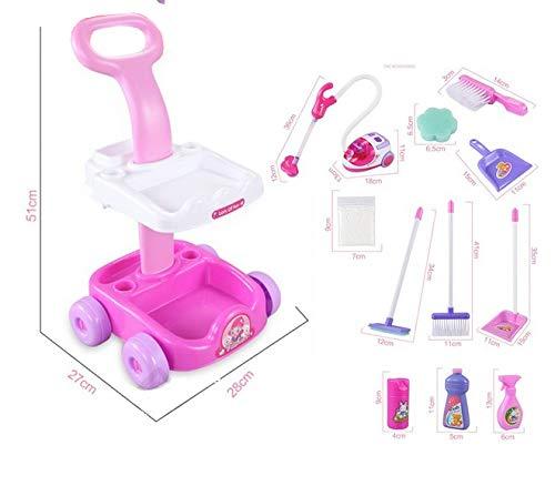Sweet Home Magical Cleaning Trolley Play Set for Kids – Pretend Play Housekeeping Toy (Ages 3+)