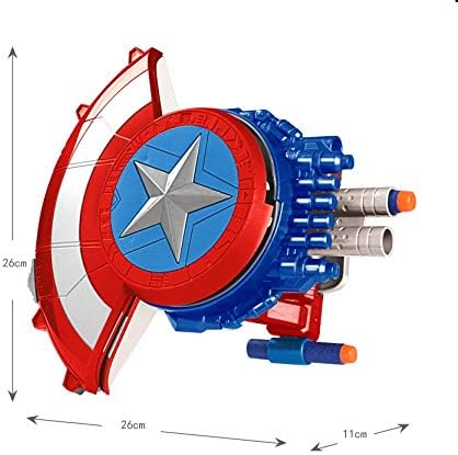 CAP.AMERICA DEFORMATION SOFT BULLET LAUNCHING SHIELD