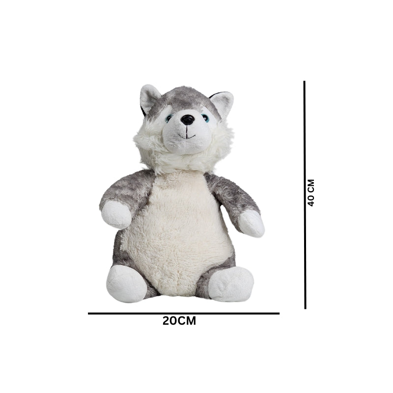 Cute Husky Teddy 40x20 Premium Pre loved