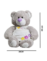 Cute Soft Teddy Bear Gray 44x38 Gray Premium Pre loved
