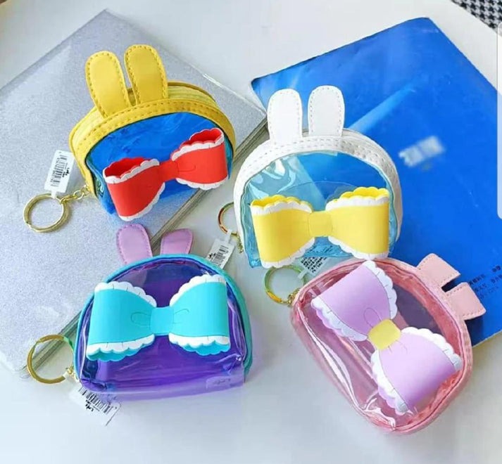 Cute Mini Coin Purse Set – Adorable & Stylish Pouches for Kids - Pack Of 3 (Assorted)