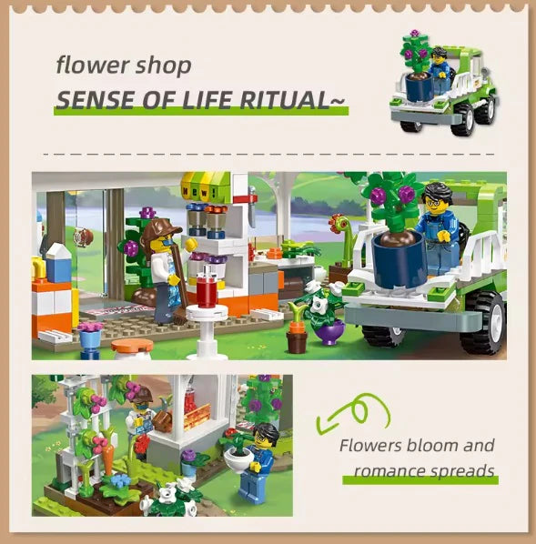 Global City Flower Shop Puzzle For Kids